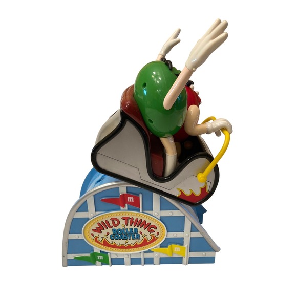 M&M's Wild Thing Roller Coaster Candy Dispenser Collectible - Picture 3 of 6
